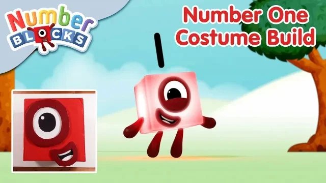 @Numberblocks - Number One Costume Build! | Blocks Build